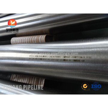 ASTM B163 / ASTM B515 Alloy Incoloy Pipe Incoloy 825 EN 2.4858 With Chemical Resistance